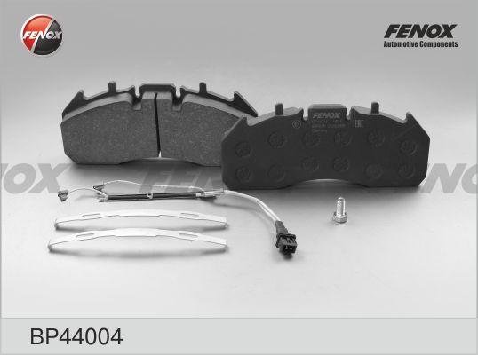 Fenox BP44004 - Комплект спирачно феродо, дискови спирачки vvparts.bg