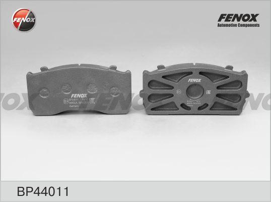 Fenox BP44011 - Комплект спирачно феродо, дискови спирачки vvparts.bg