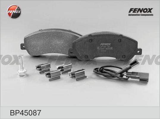 Fenox BP45087 - Комплект спирачно феродо, дискови спирачки vvparts.bg