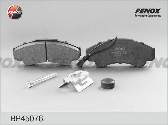 Fenox BP45076 - Комплект спирачно феродо, дискови спирачки vvparts.bg