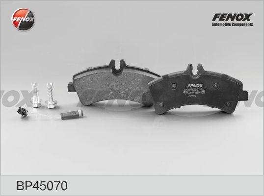 Fenox BP45070 - Комплект спирачно феродо, дискови спирачки vvparts.bg