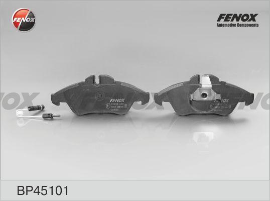 Fenox BP45101 - Комплект спирачно феродо, дискови спирачки vvparts.bg