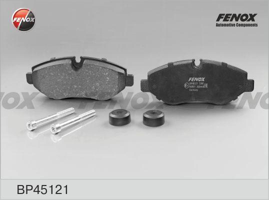 Fenox BP45121 - Комплект спирачно феродо, дискови спирачки vvparts.bg