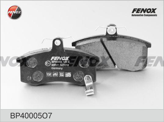 Fenox BP40005O7 - Комплект спирачно феродо, дискови спирачки vvparts.bg