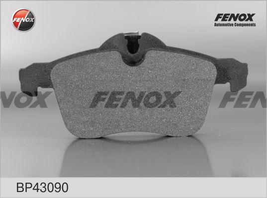 Fenox BP43090 - Комплект спирачно феродо, дискови спирачки vvparts.bg