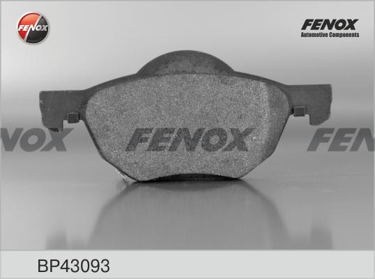 Fenox BP43093 - Комплект спирачно феродо, дискови спирачки vvparts.bg