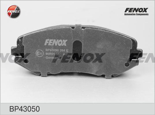 Fenox BP43050 - Комплект спирачно феродо, дискови спирачки vvparts.bg
