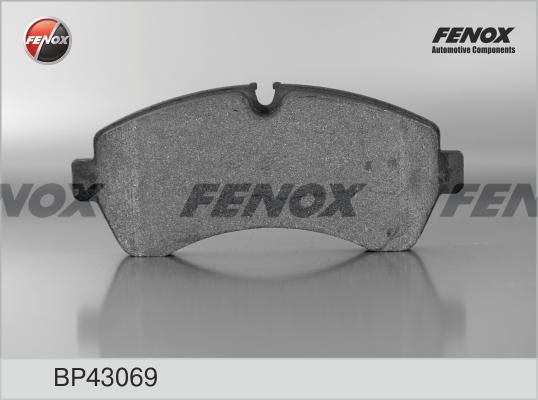 Fenox BP43069 - Комплект спирачно феродо, дискови спирачки vvparts.bg