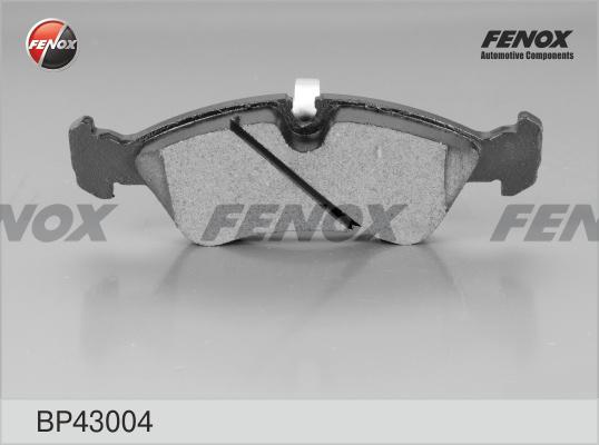 Fenox BP43004 - Комплект спирачно феродо, дискови спирачки vvparts.bg