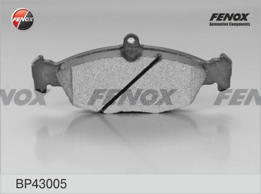 Fenox BP43005 - Комплект спирачно феродо, дискови спирачки vvparts.bg