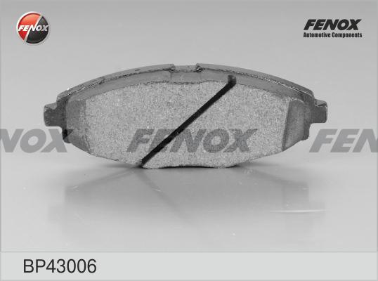 Fenox BP43006 - Комплект спирачно феродо, дискови спирачки vvparts.bg