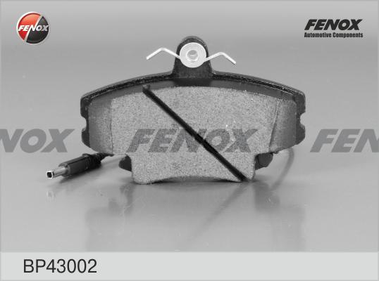 Fenox BP43002 - Комплект спирачно феродо, дискови спирачки vvparts.bg