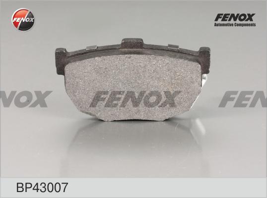 Fenox BP43007 - Комплект спирачно феродо, дискови спирачки vvparts.bg