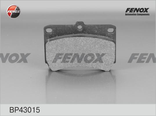 Fenox BP43015 - Комплект спирачно феродо, дискови спирачки vvparts.bg