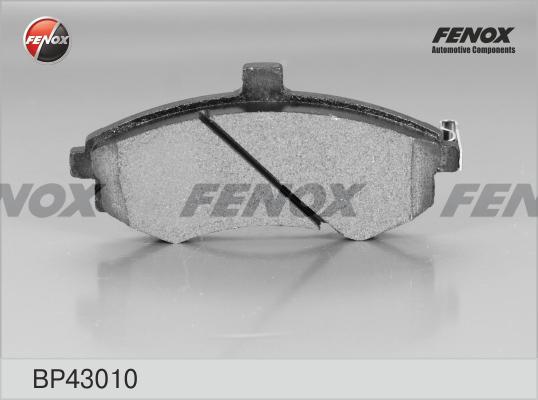 Fenox BP43010 - Комплект спирачно феродо, дискови спирачки vvparts.bg