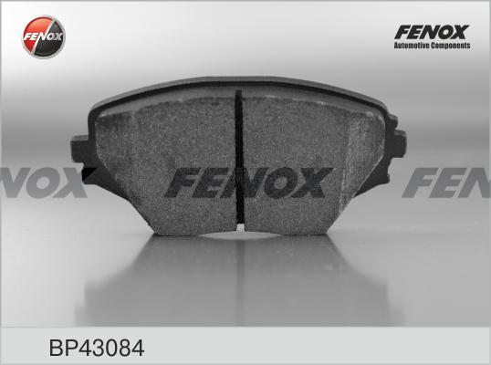 Fenox BP43084 - Комплект спирачно феродо, дискови спирачки vvparts.bg
