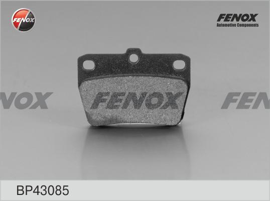 Fenox BP43085 - Комплект спирачно феродо, дискови спирачки vvparts.bg