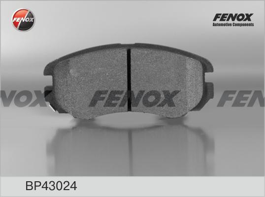 Fenox BP43024 - Комплект спирачно феродо, дискови спирачки vvparts.bg