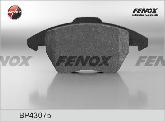 Fenox BP43075 - Комплект спирачно феродо, дискови спирачки vvparts.bg