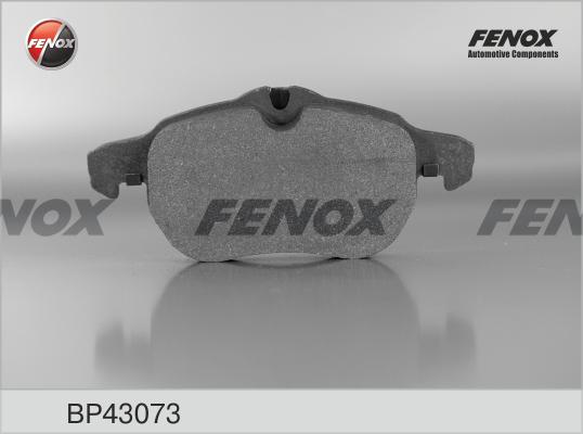Fenox BP43073 - Комплект спирачно феродо, дискови спирачки vvparts.bg