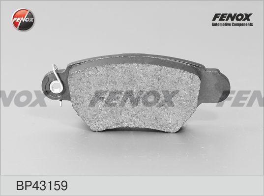 Fenox BP43159 - Комплект спирачно феродо, дискови спирачки vvparts.bg