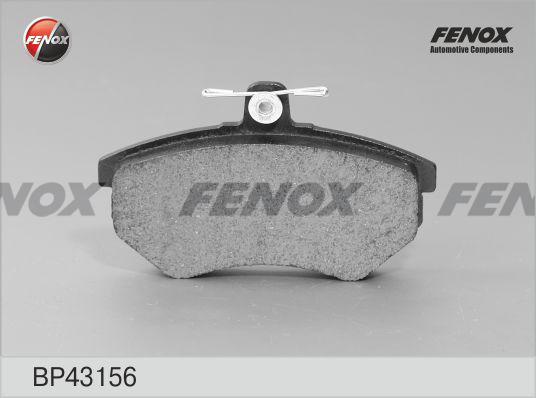 Fenox BP43156 - Комплект спирачно феродо, дискови спирачки vvparts.bg