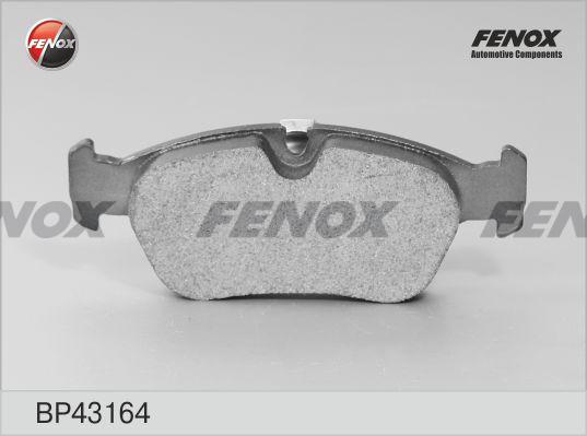 Fenox BP43164 - Комплект спирачно феродо, дискови спирачки vvparts.bg