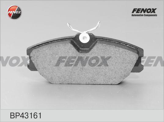 Fenox BP43161 - Комплект спирачно феродо, дискови спирачки vvparts.bg