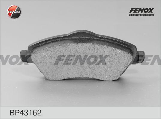 Fenox BP43162 - Комплект спирачно феродо, дискови спирачки vvparts.bg