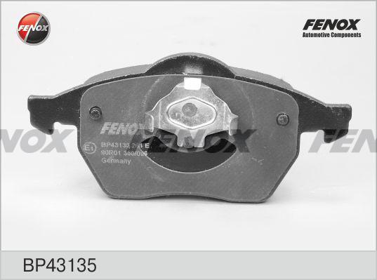 Fenox BP43135 - Комплект спирачно феродо, дискови спирачки vvparts.bg