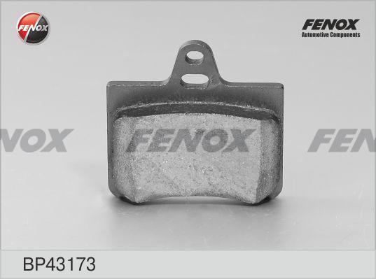 Fenox BP43173 - Комплект спирачно феродо, дискови спирачки vvparts.bg