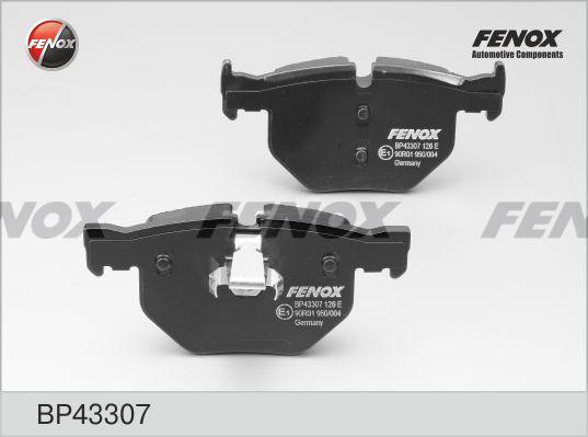 Fenox BP43307 - Комплект спирачно феродо, дискови спирачки vvparts.bg
