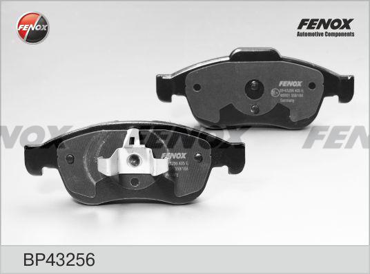 Fenox BP43256 - Комплект спирачно феродо, дискови спирачки vvparts.bg