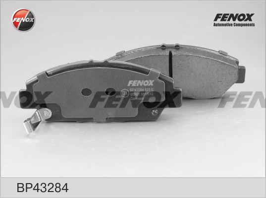 Fenox BP43284 - Комплект спирачно феродо, дискови спирачки vvparts.bg