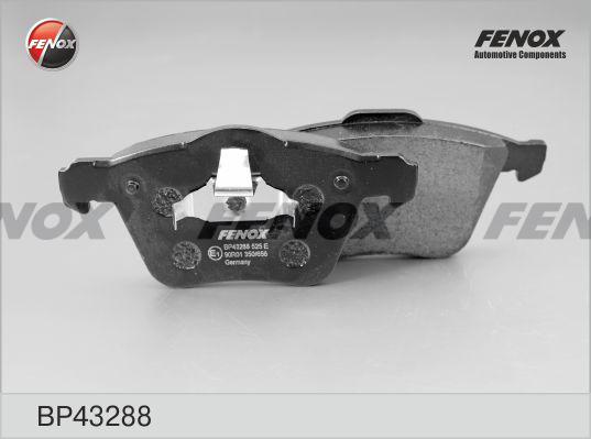 Fenox BP43288 - Комплект спирачно феродо, дискови спирачки vvparts.bg