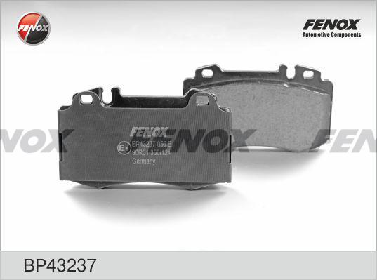 Fenox BP43237 - Комплект спирачно феродо, дискови спирачки vvparts.bg