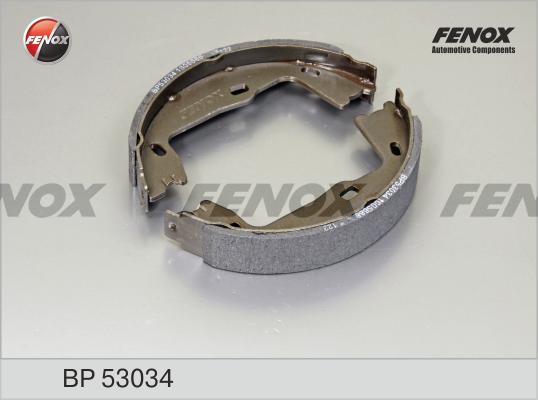 Fenox BP53034 - Комплект спирачна челюст vvparts.bg