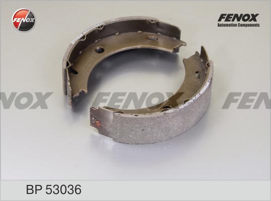 Fenox BP53036 - Комплект спирачна челюст vvparts.bg