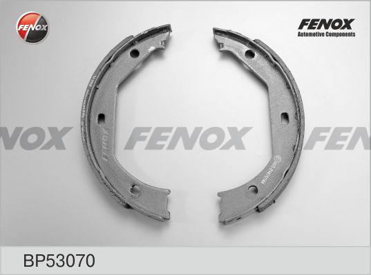 Fenox BP53070 - Комплект спирачна челюст vvparts.bg