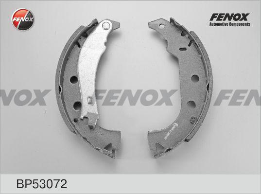 Fenox BP53072 - Комплект спирачна челюст vvparts.bg