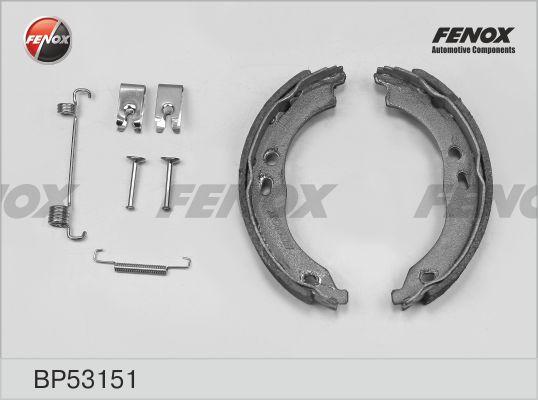 Fenox BP53151 - Комплект спирачна челюст vvparts.bg