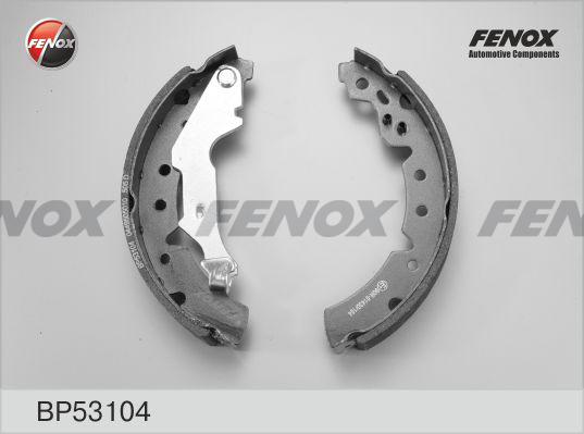Fenox BP53104 - Комплект спирачна челюст vvparts.bg