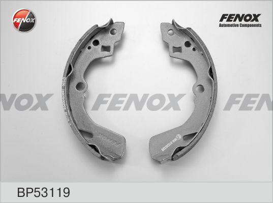 Fenox BP53119 - Комплект спирачна челюст vvparts.bg