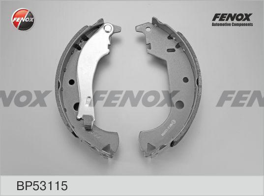 Fenox BP53115 - Комплект спирачна челюст vvparts.bg