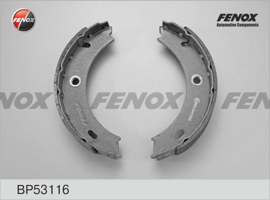 Fenox BP53116 - Комплект спирачна челюст vvparts.bg