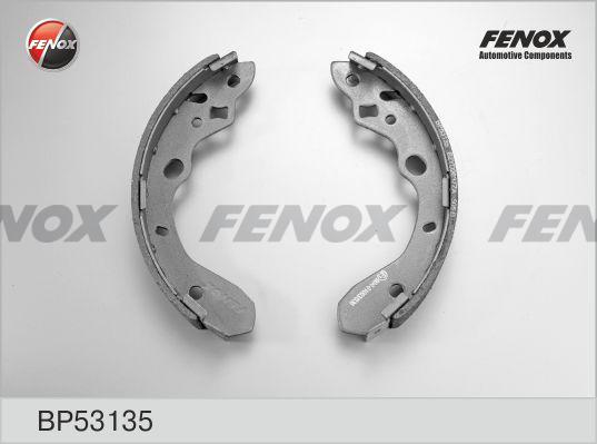 Fenox BP53135 - Комплект спирачна челюст vvparts.bg