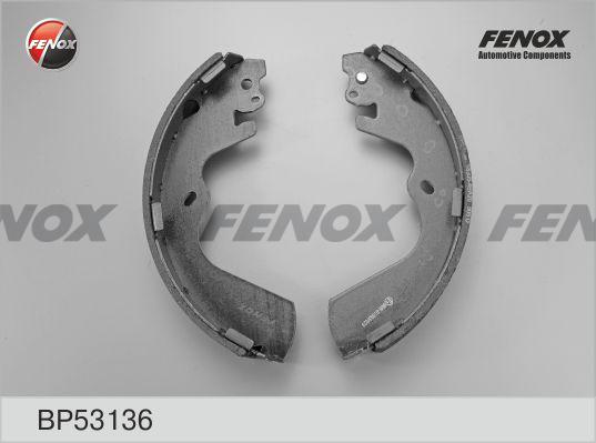 Fenox BP53136 - Комплект спирачна челюст vvparts.bg