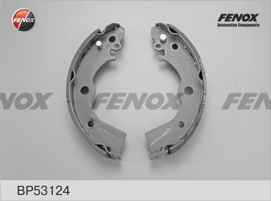 Fenox BP53124 - Комплект спирачна челюст vvparts.bg