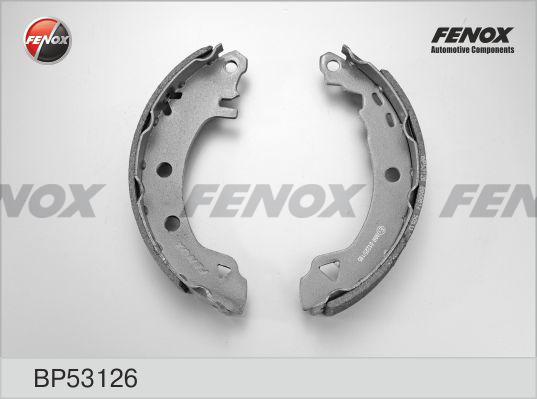 Fenox BP53126 - Комплект спирачна челюст vvparts.bg