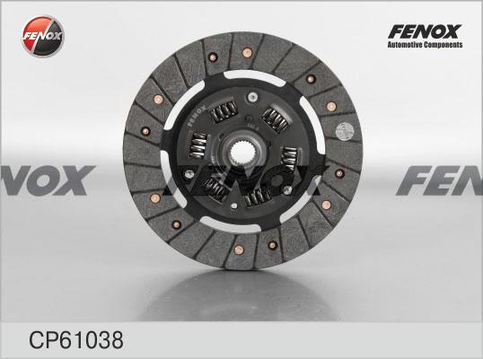 Fenox CP61038 - Диск на съединителя vvparts.bg